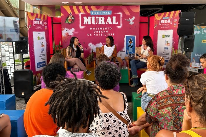 Festival MURAL leva cores, bate-papos e oficinas artísticas ao Comércio