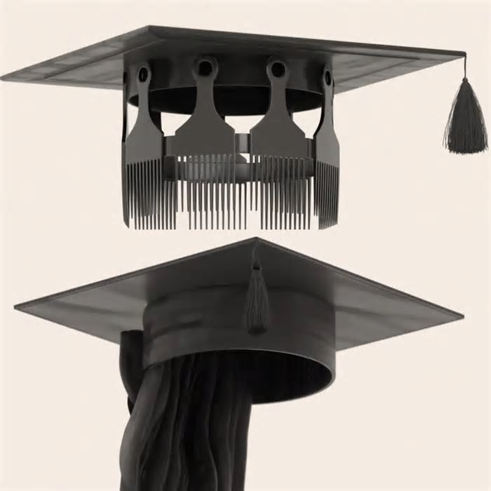 Entenda como projeto de marca baiana fez com que prefeitura sancionasse lei sobre chapéus de formatura para cabelos crespos