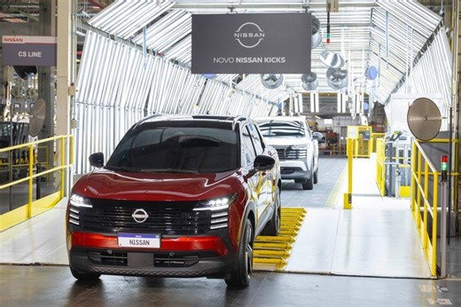 Nissan inicia produção da nova geração do Kicks com robôs, bilhões e contratações