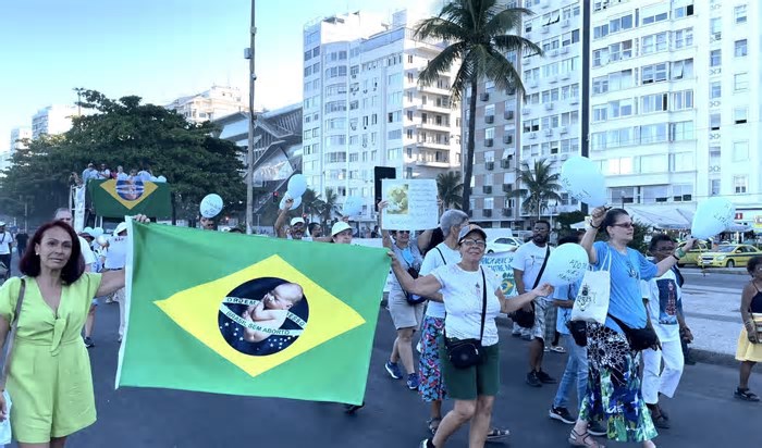 Rio de Janeiro marcha pela vida no domingo