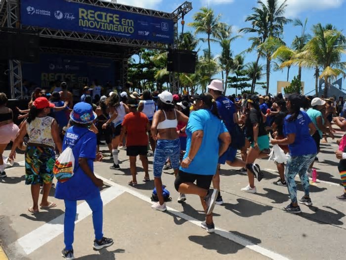 'Recife em Movimento' oferece serviços gratuitos para quem deseja uma vida saudável