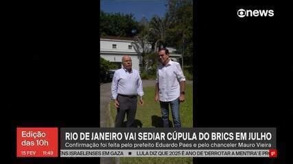 Cúpula do Brics: Câmara do Rio aprova criação de feriado para 7 de julho