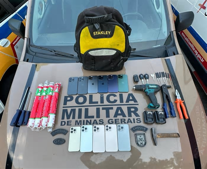 PM prende suspeitos de furtos de celulares em show no Mineirão