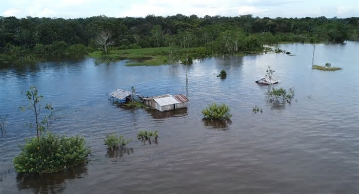 Cheia dos rios coloca 23 municípios em emergência no AM; 221 mil pessoas afetadas