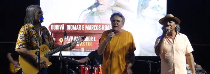ARAGUATINS: Show Noite Tocantinense, com Dorivã, Diomar Naves e Marcos Ruas será apresentado no Sarau do Cerrado