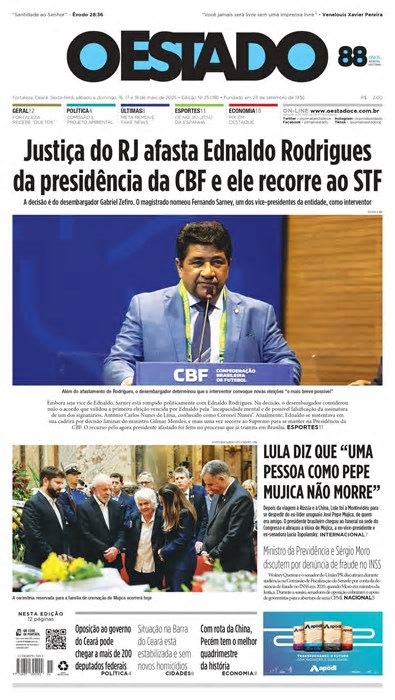 16 de maio de 2025 Edição 25.086