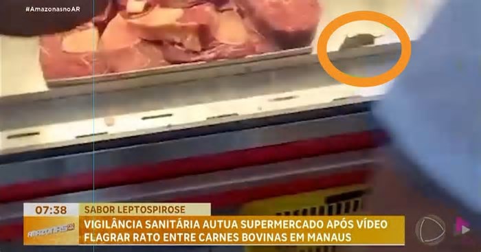 Rato e baratas: o novo ingrediente surpresa de supermercado em Manaus (AM)