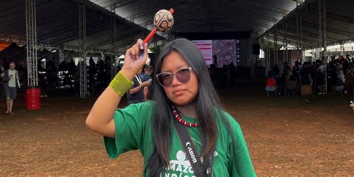 Thaís Desana compartilha vivências do Coletivo Miriã Mahsã na Itinerância da Bienal das Amazônias