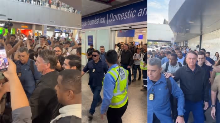 Bolsonaro desembarca em Fortaleza para participar de evento do PL