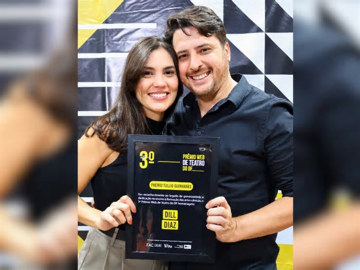 Artista pelotense é homenageado em premiação de teatro em Brasília