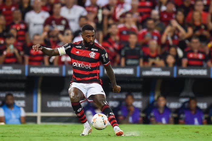 A declaração de Gerson após classificação do Flamengo na Libertadores