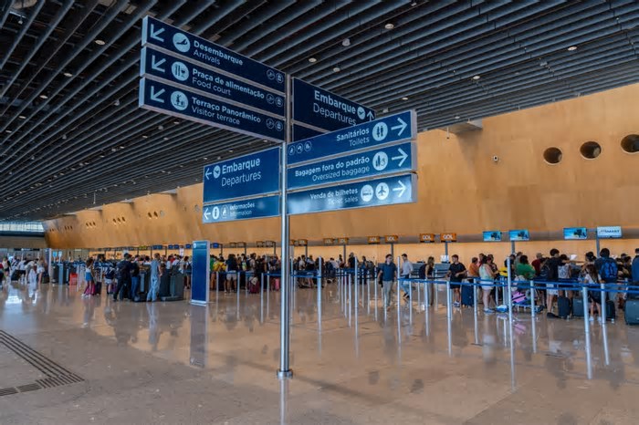 Aeroporto de Florianópolis foi o que mais cresceu no país em 2025