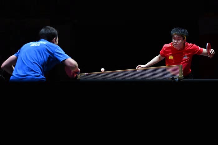 Hugo Calderano é vice-campeão mundial de tênis de mesa