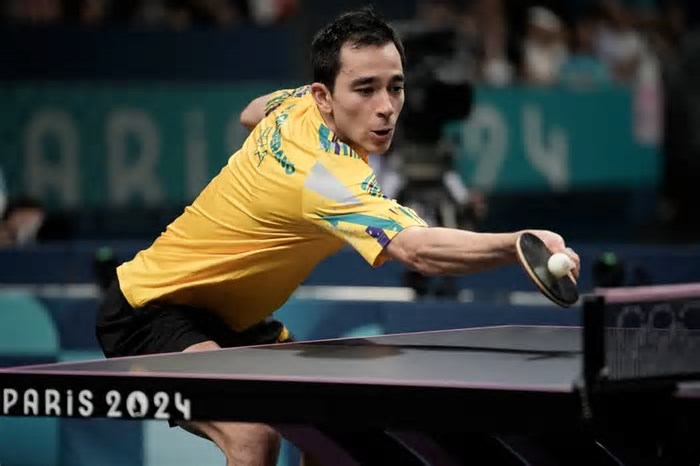 Hugo Calderano vence e está na final do Mundial de tênis de mesa