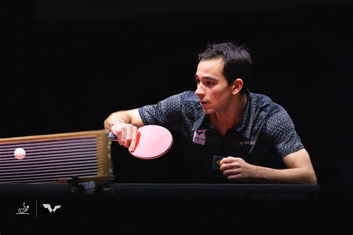 Hugo Calderano busca ouro no Mundial de Tênis de Mesa; veja destaques da TV