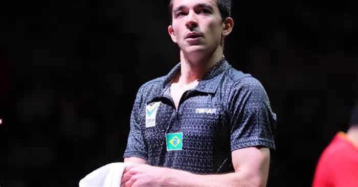 Hugo Calderano perde final e fica com o vice no Mundial de tênis de mesa