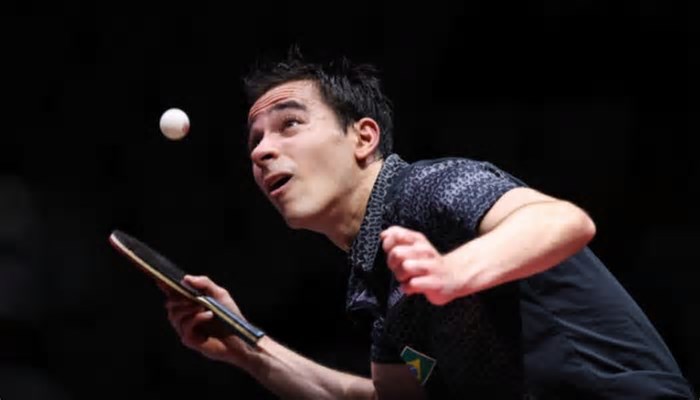 Hugo Calderano faz história, mas é superado por Wang Chuqin na final do Mundial de Tênis de Mesa