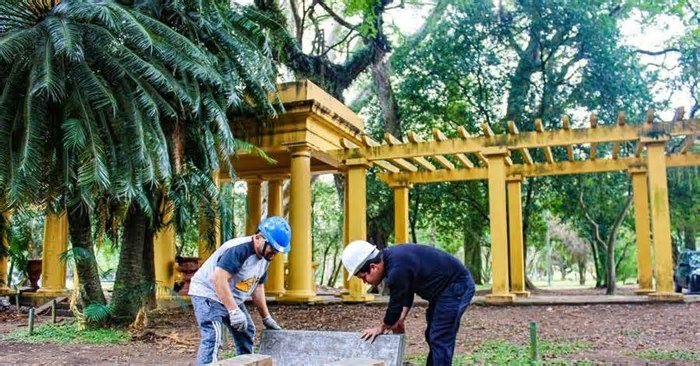 Parque Farroupilha recebe melhorias em Porto Alegre
