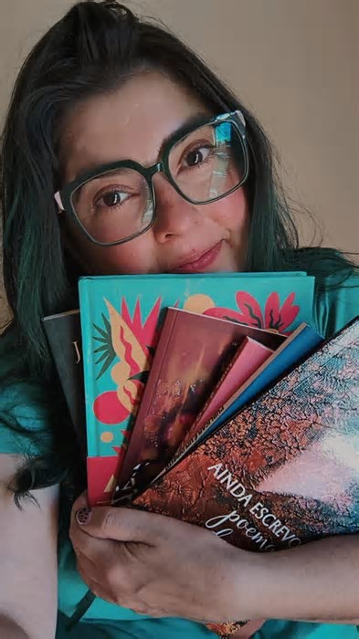 Tanise Carrali leva a poesia de Sant’Ana do Livramento à Bienal do Livro do Rio de Janeiro