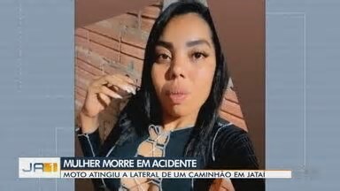 JA 1ª Edição - Regional. Mulher morre e homem fica ferido em acidentes registrados em Goiás