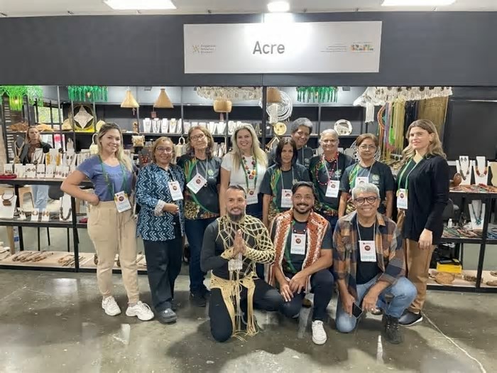 Artesãos do Acre marcam presença no Salão do Artesanato em São Paulo