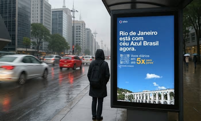 Eletromidia transforma o céu em mídia viva