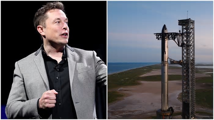 Com discurso adiado, Musk comenta futuro do foguete Starship e viagem a Marte