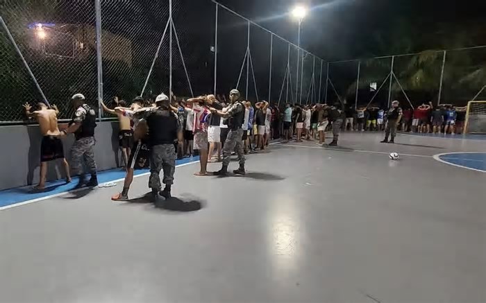 Polícia Militar encerra torneio de futsal que oferecia maconha como prêmio em Manaus