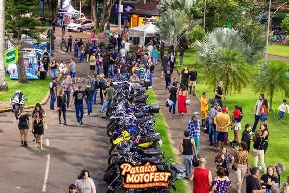 Sucesso de público: 1º Paraíso MotoFest movimenta cultura e turismo na cidade