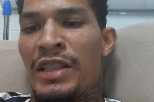 Ambulante que teve perna amputada após ser baleado por delegado em Noronha recebe alta