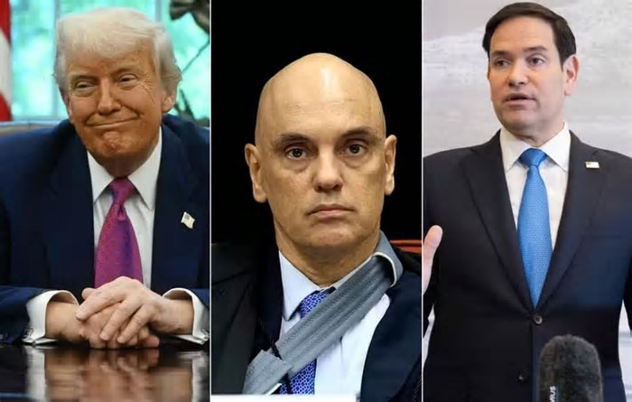 Diplomatas brasileiros alertam EUA que sanções a Moraes causariam 'desastre' nas relações entre os países