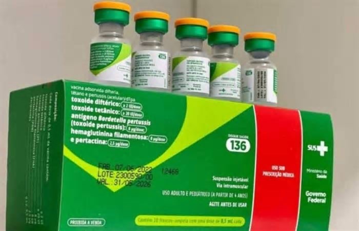 Difteria e Tétano e Coqueluche: Ministério da Saúde recomenda manter a vacinação contra as doenças em dia