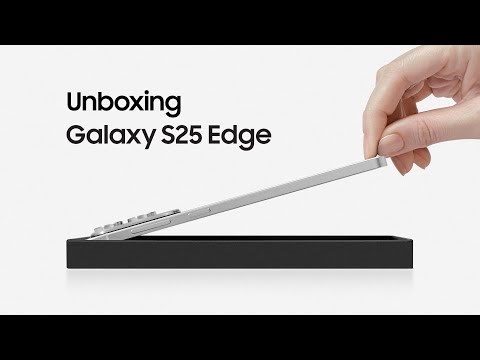 Galaxy S25 Edge: Samsung lança smartphone super fino com 5,8 milímetros de espessura; confira vídeo