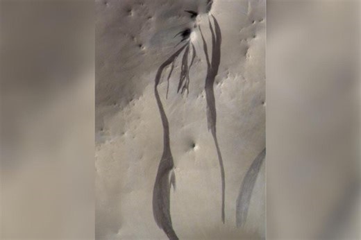 Cientistas afirmam que rastros em Marte não são sinais de água