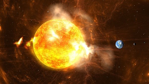 Maior tempestade solar já registrada atingiu a Terra há mais de 14 mil anos