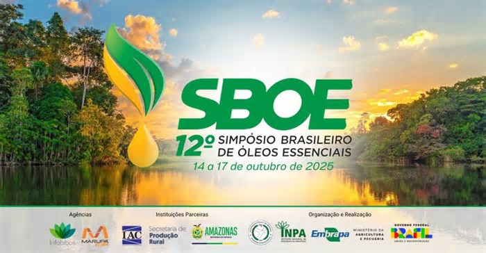 Manaus recebe 12º Simpósio Brasileiro de Óleos Essenciais em outubro