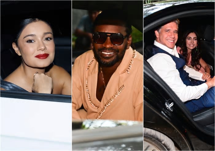 Famosos vão ao casamento de Isis Valverde e Marcus Buaiz