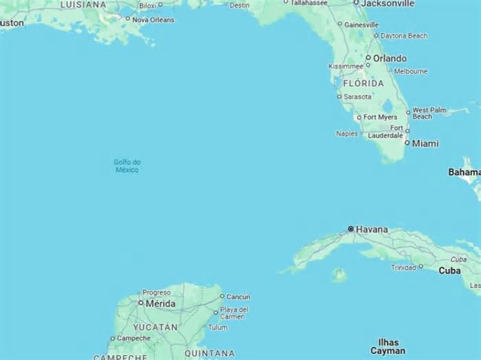 México processa Google por mudar nome do Golfo do México