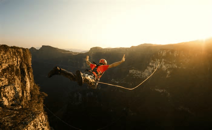 Natural Extremo estreia salto radical no Parque do Caracol em Canela