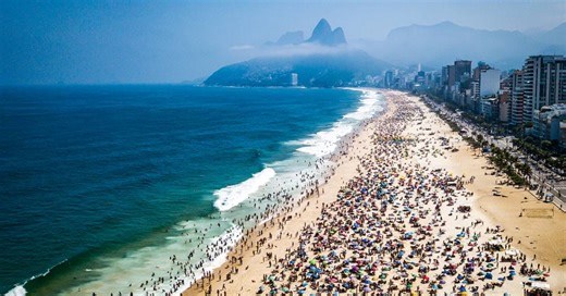 Efeito Gaga? Rio bate recorde e recebe 900 000 estrangeiros em 2025