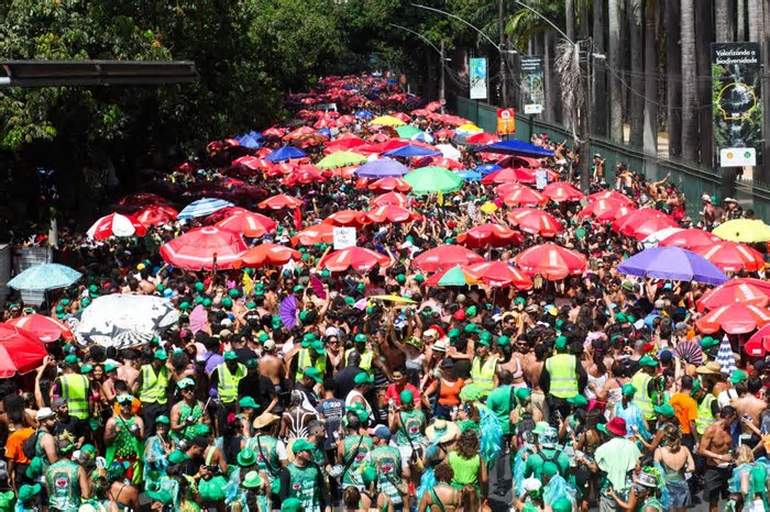 Carnaval leva turismo do Rio a crescer 17% em março