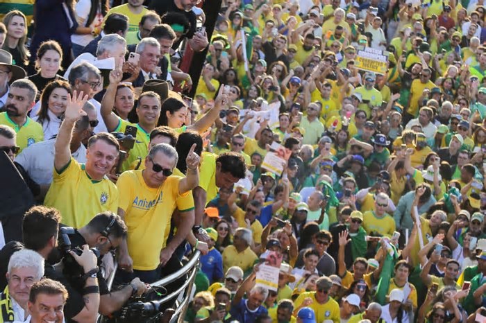 Ato pró-anistia em Brasília reuniu 10 mil pessoas, diz Valdemar; USP calcula 4 mil