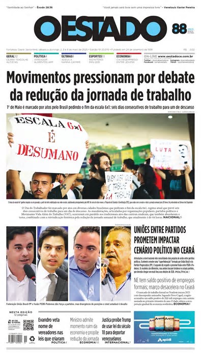 2 de maio de 2025 – Edição 25.076