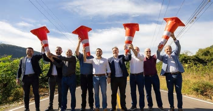 Governo do RS inaugura pavimentação asfáltica em Nova Petrópolis