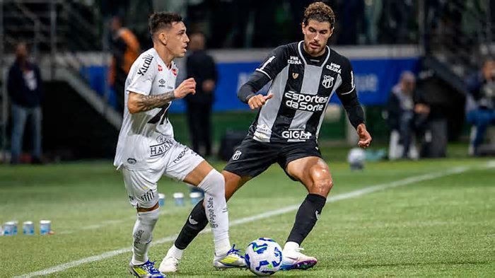 Como fica a situação do Santos na tabela do Brasileirão após mais um jogo sem vitória