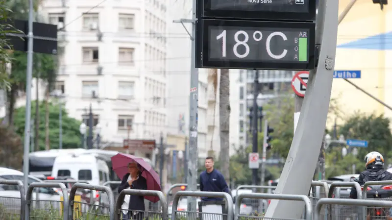 Primeira onda de frio do ano deve atingir 12 Estados e chegar até a Amazônia; entenda