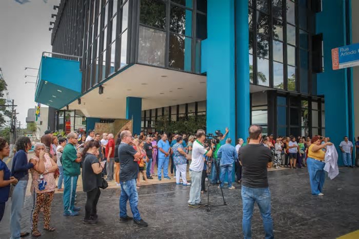 Profissionais da saúde protestam na Aleac por novo PCCR