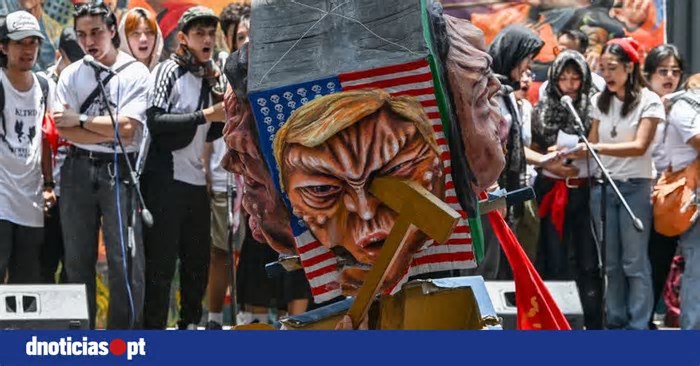 Trump em destaque nos protestos dos trabalhadores na Ásia