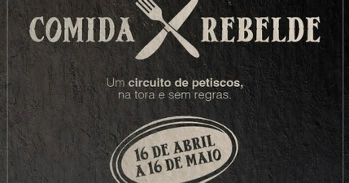 Festival ‘Comida Rebelde’ agita bares de BH com petiscos ousados e sem regras