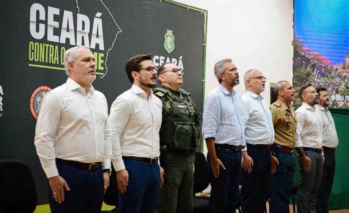 Ceará encerra 1º quadrimestre de 2025 com reduções nos índices de mortes violentas e roubos; resultado favorece Misp